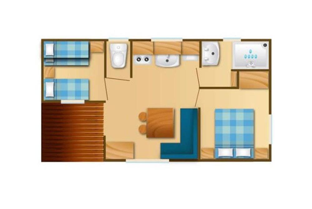 Camping Les Lavandes, Castellane Bilik gambar
